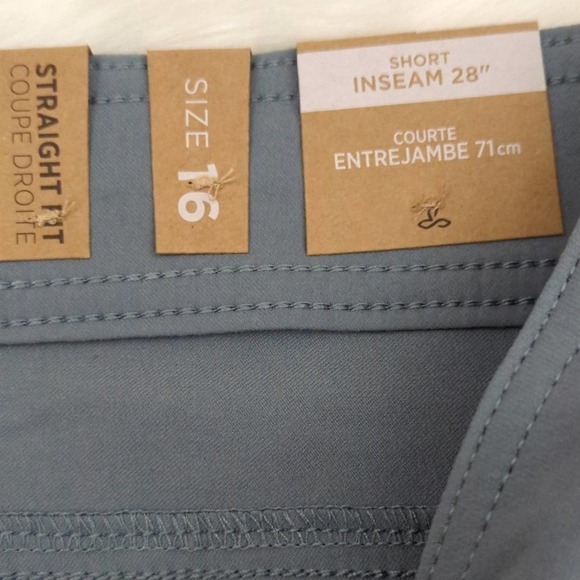 NWT | prAna HALLE STRAIGHT SHORT INSEAM - Picture 10 of 11